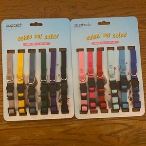 Safety Pet Collars - 2 packs of 6
